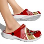 Personalized San Francisco 49ers Vibrant Dual Tone Crocs Best selling