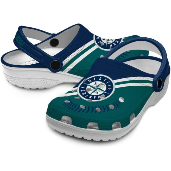Personalized Seattle Mariners Baseball Motif Crocs Latest Model