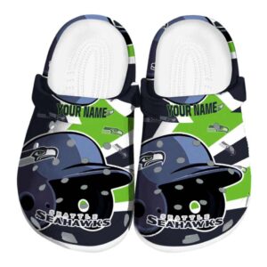 Personalized Seattle Seahawks Baseball Helmet Crocs Best selling