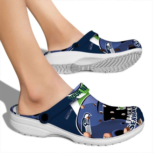 Personalized Seattle Seahawks Baseball Helmet Crocs High quality