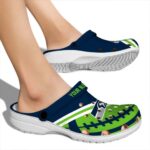 Personalized Seattle Seahawks Football Motif Crocs Best selling