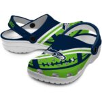 Personalized Seattle Seahawks Football Motif Crocs Best selling