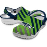 Personalized Seattle Seahawks Star Spangled Graphic Crocs Best selling