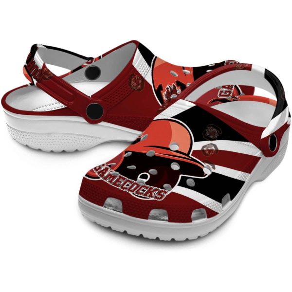 Personalized South Carolina Gamecocks Baseball Helmet Crocs Latest Model