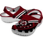 Personalized South Carolina Gamecocks Football Motif Crocs Best selling