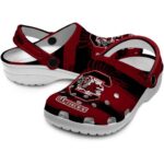 Personalized South Carolina Gamecocks Paint Splatter Graphics Crocs Best selling