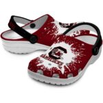 Personalized South Carolina Gamecocks Splash Art Crocs Best selling