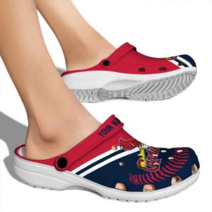Personalized St Louis Cardinals Baseball Motif Crocs High quality