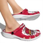 Personalized St Louis Cardinals Splash Motif Background Crocs Best selling