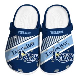 Personalized Tampa Bay Rays Vibrant Dual Tone Crocs Best selling