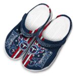 Personalized Tennessee Titans Contrasting Stripes Crocs Best selling