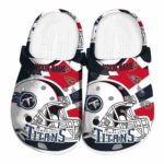 Personalized Tennessee Titans Football Helmet Crocs Best selling
