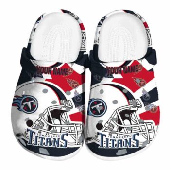 Personalized Tennessee Titans Football Helmet Crocs Best selling