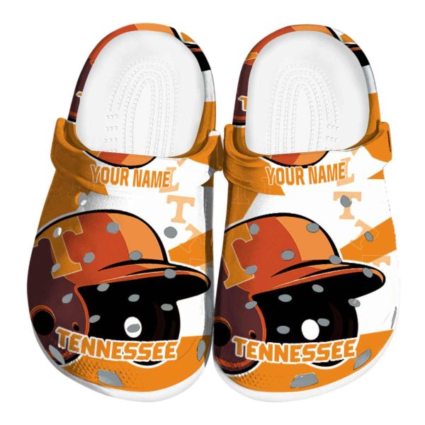 Personalized Tennessee Volunteers Baseball Helmet Crocs Best selling