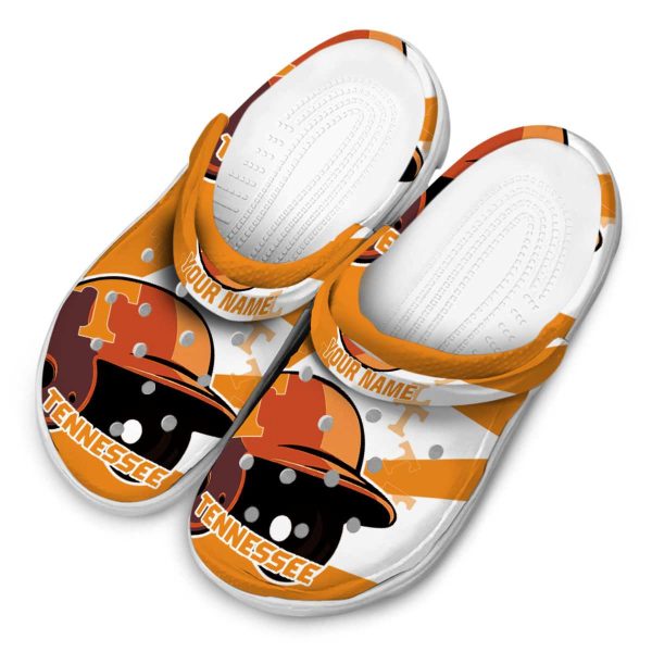 Personalized Tennessee Volunteers Baseball Helmet Crocs Trendy