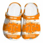 Personalized Tennessee Volunteers Paint Splatter Graphics Crocs Best selling