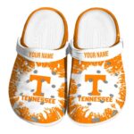 Personalized Tennessee Volunteers Splash Art Crocs Best selling