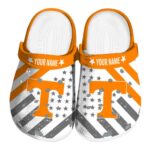 Personalized Tennessee Volunteers Star Spangled Graphic Crocs Best selling