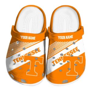 Personalized Tennessee Volunteers Vibrant Dual Tone Crocs Best selling