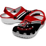 Personalized Texas Tech Red Raiders Baseball Motif Crocs Best selling