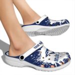 Personalized Toronto Blue Jays Splash Art Crocs Best selling
