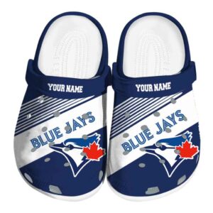 Personalized Toronto Blue Jays Vibrant Dual Tone Crocs Best selling