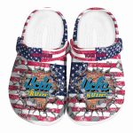 Personalized UCLA Bruins Freedom Splinter Crocs Best selling