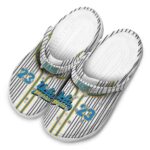 Personalized UCLA Bruins Pinstripe Pattern Crocs Best selling