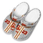 Personalized USC Trojans Pinstripe Pattern Crocs Best selling