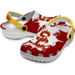 Personalized USC Trojans Splatter Pattern Crocs Best selling