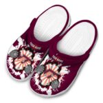 Personalized Virginia Tech Hokies Gripping Hand Crocs Best selling