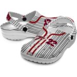 Personalized Virginia Tech Hokies Pinstripe Pattern Crocs Best selling