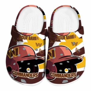 Personalized Washington Commanders Baseball Helmet Crocs Best selling