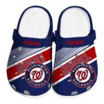 Personalized Washington Nationals Vibrant Dual Tone Crocs Best selling