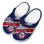 Personalized Washington Nationals Vibrant Dual Tone Crocs Best selling