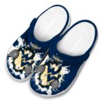 Personalized West Virginia Mountaineers Gripping Hand Crocs Best selling