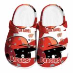 Personalized Wisconsin Badgers Baseball Helmet Crocs Best selling