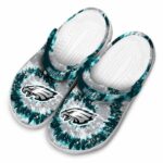 Philadelphia Eagles Radiant Burst Effect Crocs Best selling