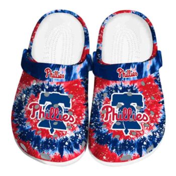 Philadelphia Phillies Radiant Burst Effect Crocs Best selling