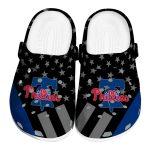 Philadelphia Phillies Stellar Stripes Theme Crocs Best selling