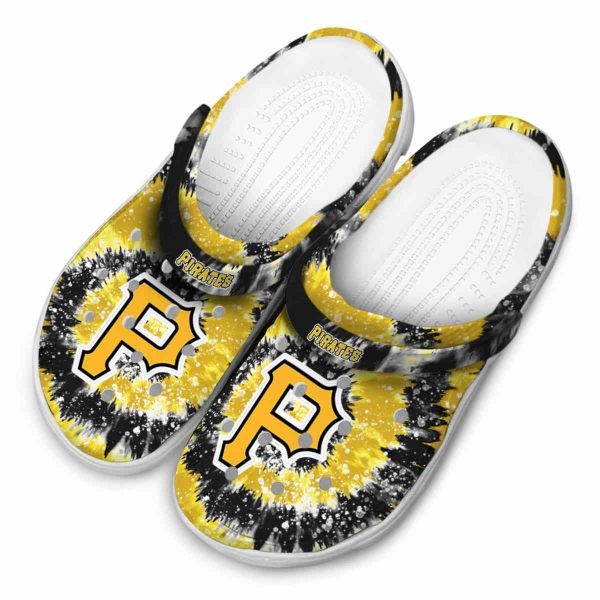 Pittsburgh Pirates Radiant Burst Effect Crocs Trendy