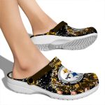 Pittsburgh Steelers Radiant Burst Effect Crocs Best selling