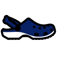 Royal Blue Crocs