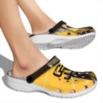 San Diego Padres Geometric Background Crocs Best selling