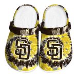 San Diego Padres Radiant Burst Effect Crocs Best selling