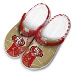 San Francisco 49ers Geometric Background Crocs Best selling