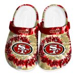San Francisco 49ers Radiant Burst Effect Crocs Best selling