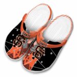San Francisco Giants Geometric Background Crocs Best selling