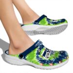 Seattle Seahawks Radiant Burst Effect Crocs Best selling