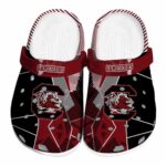 South Carolina Gamecocks Geometric Background Clog 1 South Carolina Gamecocks Geometric Background Crocs Best selling
